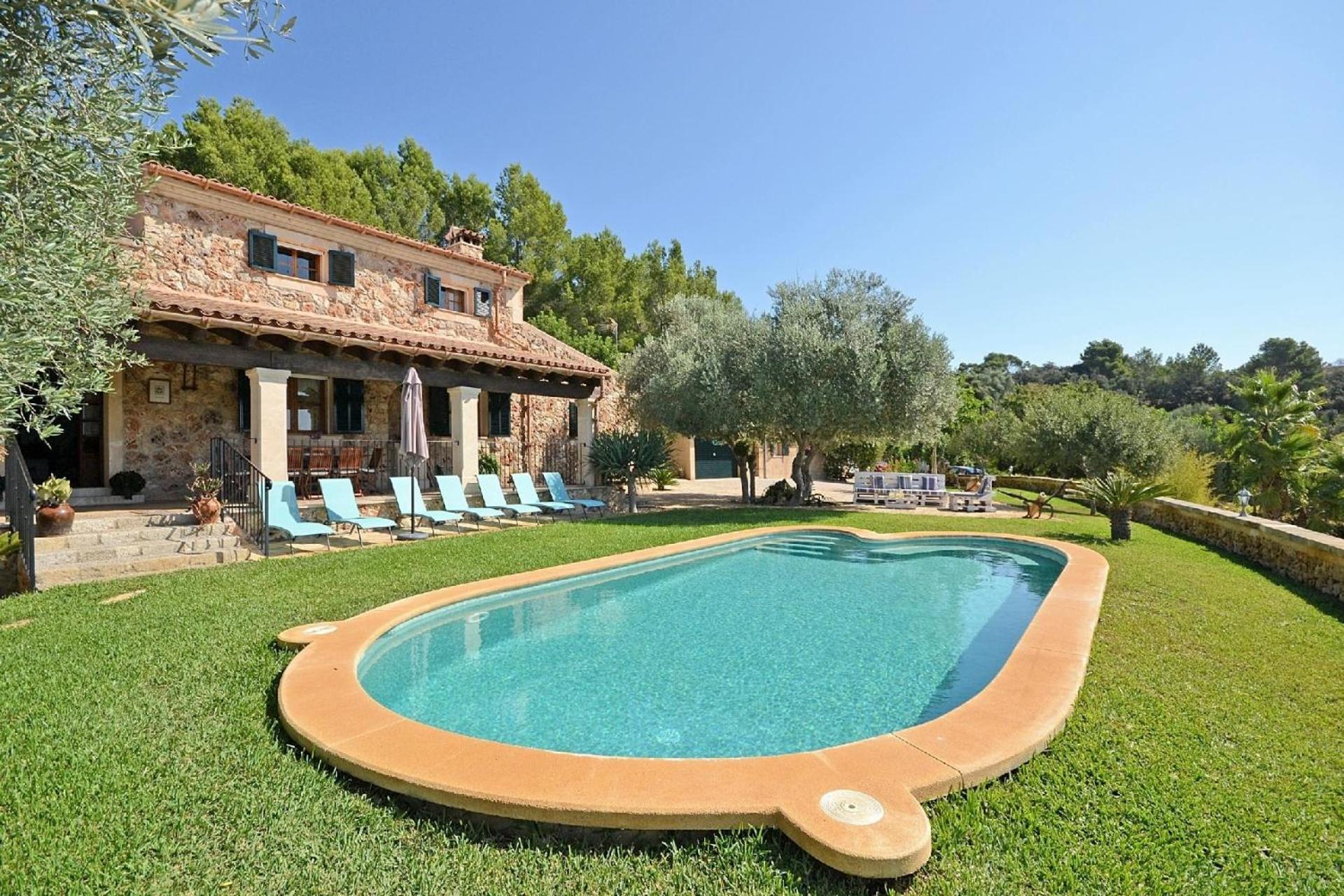 Ferienhaus Mit Privatpool Fuer 6 Personen Ca 250 Qm In Sineu, Mallorca Binnenland Von Mallorca Luaran gambar